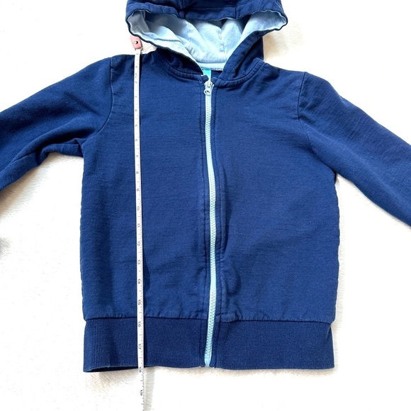 ⭐️ 5 for $25 Blue Cotton Hooded Jacket Size 8/9 134 cm - Picture 5 of 5